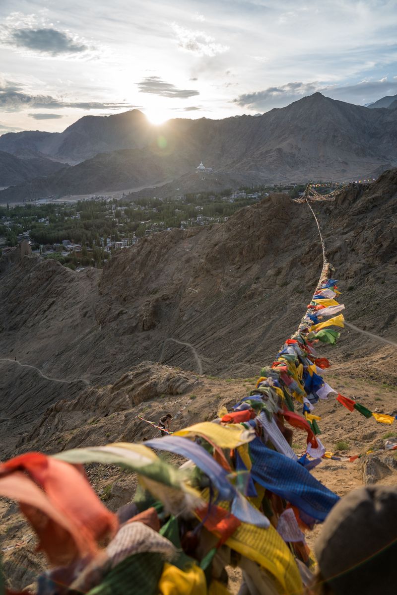 Khardung La downhill cycling