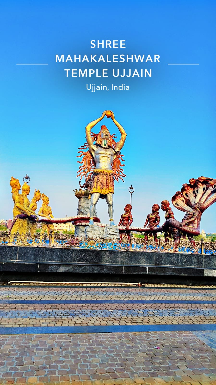 Mahakal Lok statue in Ujjain